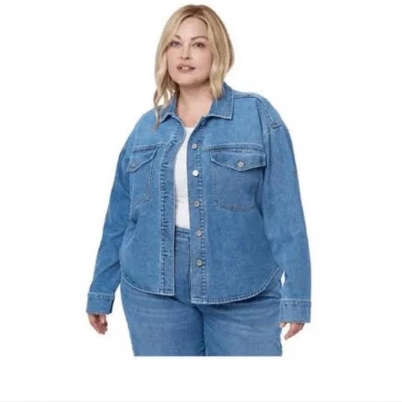 Classic Blue Denim Jean Jacket - Picture 2 of 4